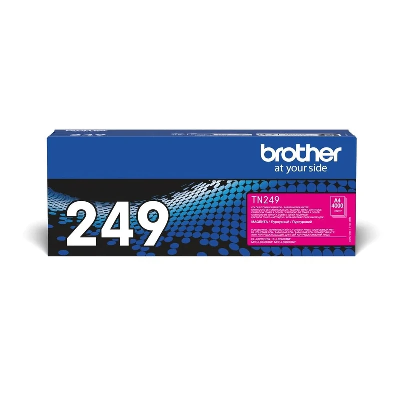 Brother TN-249M Magenta Ultra High Yield Toner Cartridge - 4,000 Pages