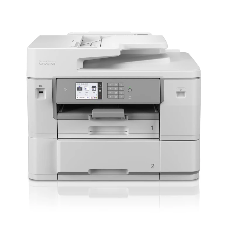 Brother MFC-J6959DW Wireless Colour Inkjet Printer,Large format/A4/A3 4-1 (Print/Copy/Scan/Fax),Wi-Fi/USB/NFC, 750 sheet/250 sheet and Large format roll paper, UK Plug