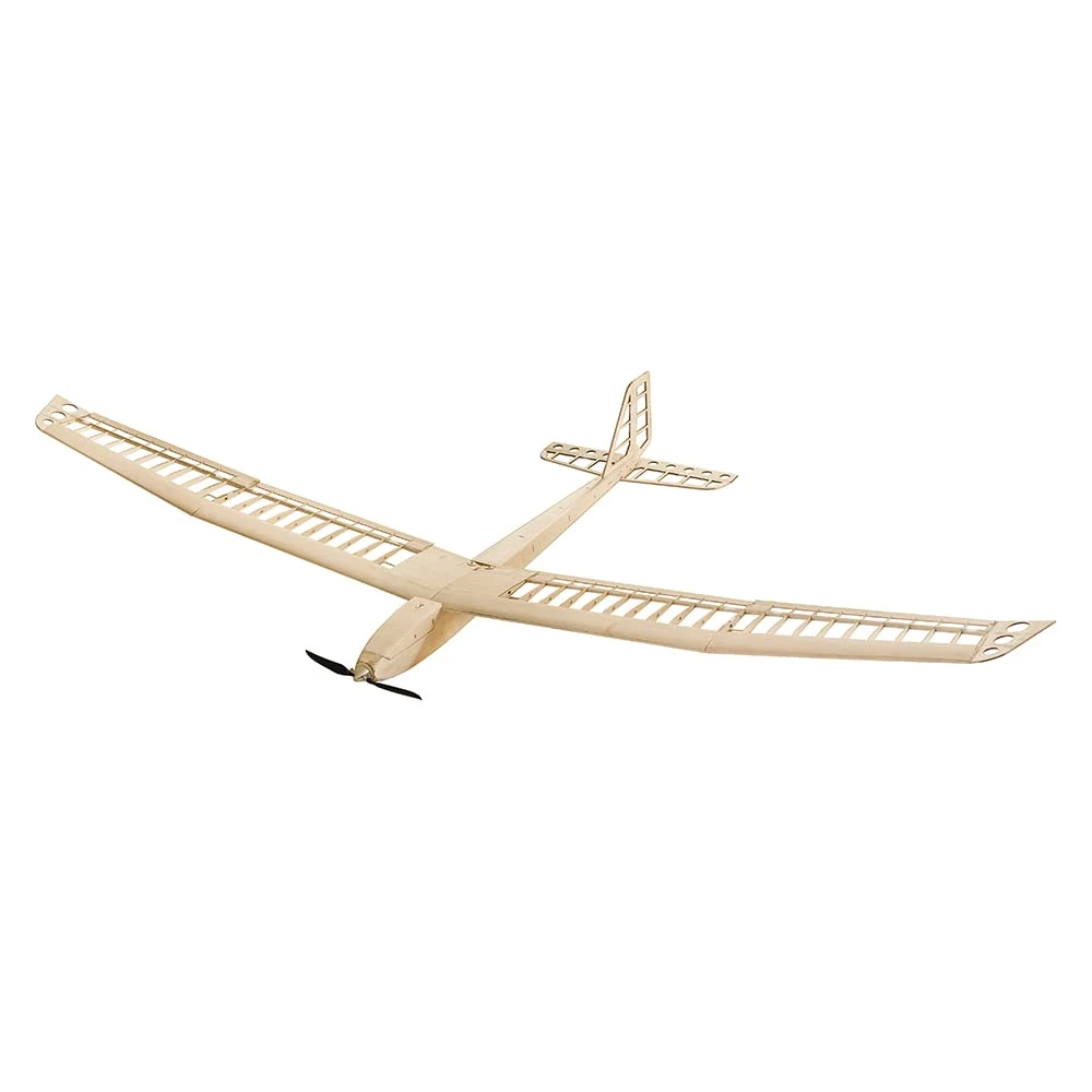 VilogaRC Balsa Wood Glider Plane F25 AION-25 Sailplane Kit Unassembled 2500MM (98") Wingspan Large RC Glider Sailplane F3P Model Kit to Build for Adults (KIT+Covering Film)