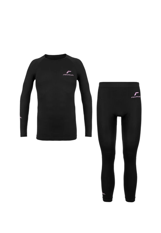 Reusch Underwear Set Lady Functional Underwear Adult Breathable and Moisture Regulating Black-pink - Image 1
