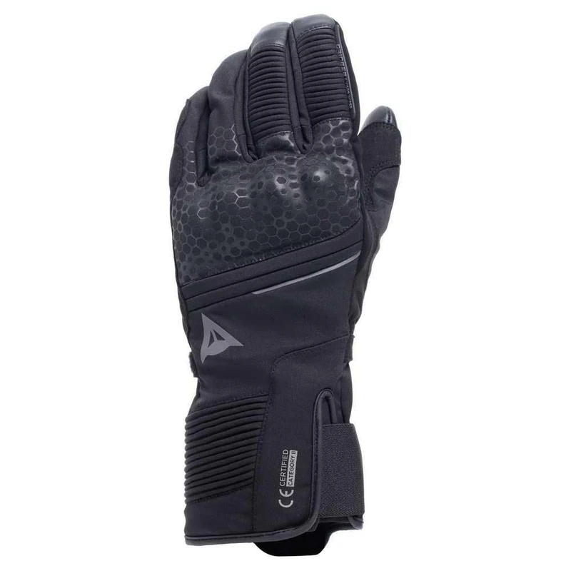Dainese - Tempest 2 D-Dry® Long Gloves, Winter Motorcycle Gloves, Touring, Waterproof, Touchscreen, Men, Black, L