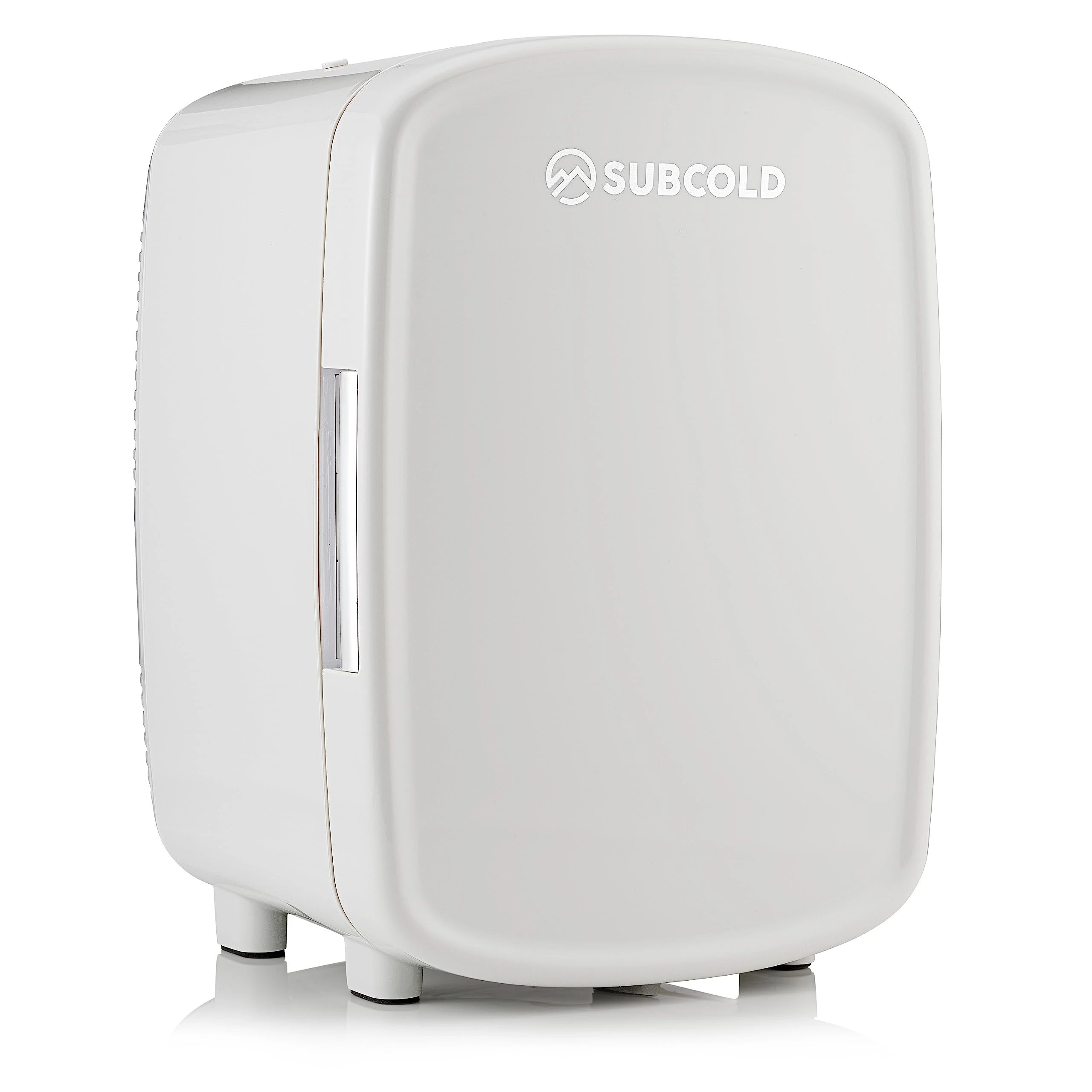 Subcold Luxe9 Mini Fridge | 9L Portable Thermoelectric AC Power Mini Cooler | Quiet & Energy Efficient for Bedrooms, Offices, Beauty & Skincare (Light Grey) (Renewed)