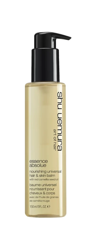Shu Uemura, Universal Hair & Skin Balm Essence Absolue, Dry Hair & Skin, Enriched with Camellia Oil, Moisturises & Detangles, Shiny, 150 ml