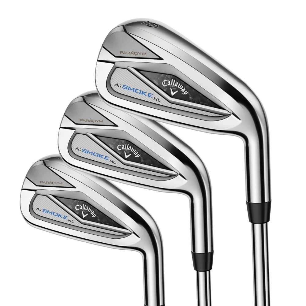 Callaway Golf Paradym AI Smoke HL Iron Set (Right Hand, 5-PW,SW, Graphite, Light)