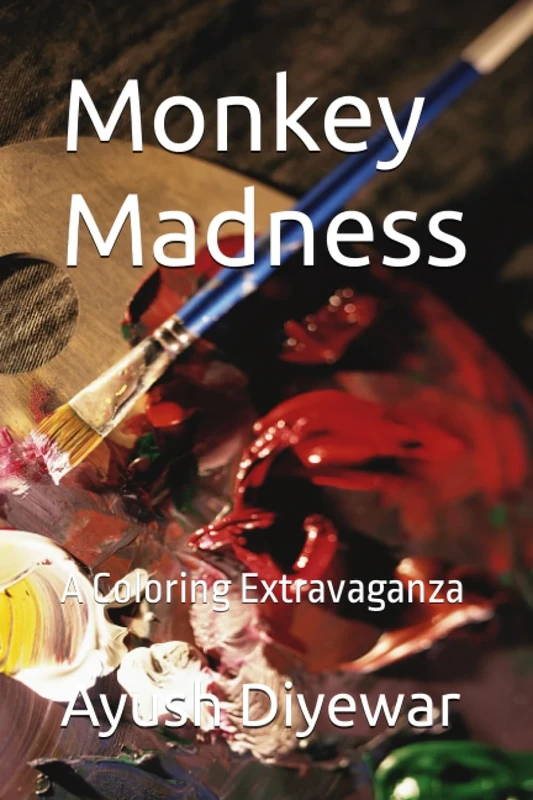 Monkey Madness: A Coloring Extravaganza