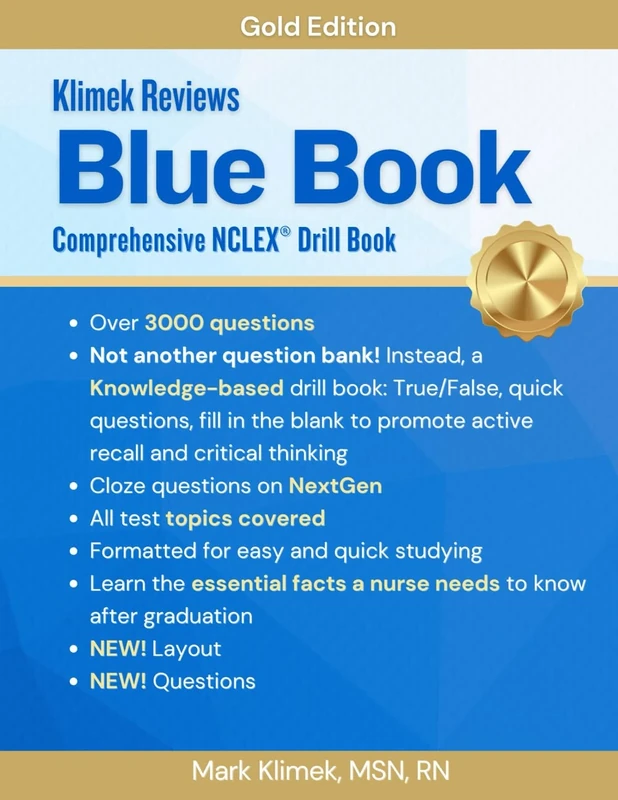 Mark Klimek Blue Book: Gold Edition