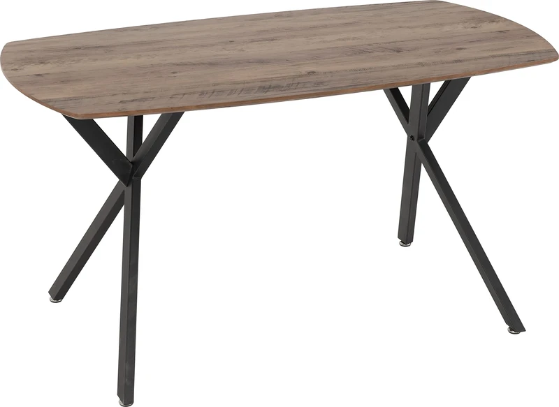 Seconique Athens Rectangular Dining Table in Medium Oak Effect