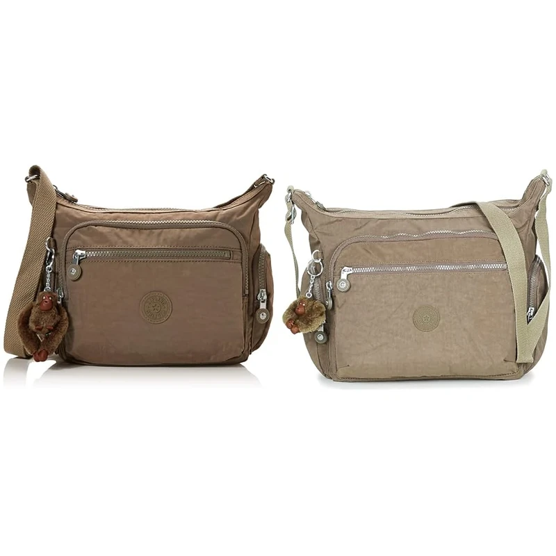 Kipling Women's Gabbie S Crossbody, Beige, 22 x 29 x 16.5 cm