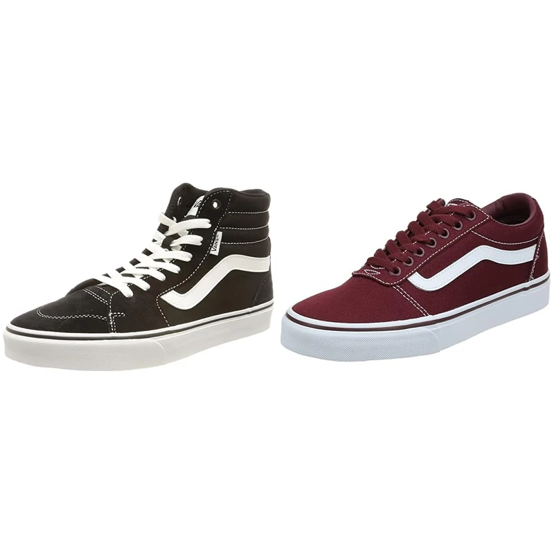 Vans Men's Mn Ward Sneaker, Canvas Port Royale 8j7, 8 UK Filmore Hi (Suede/Canvas) /