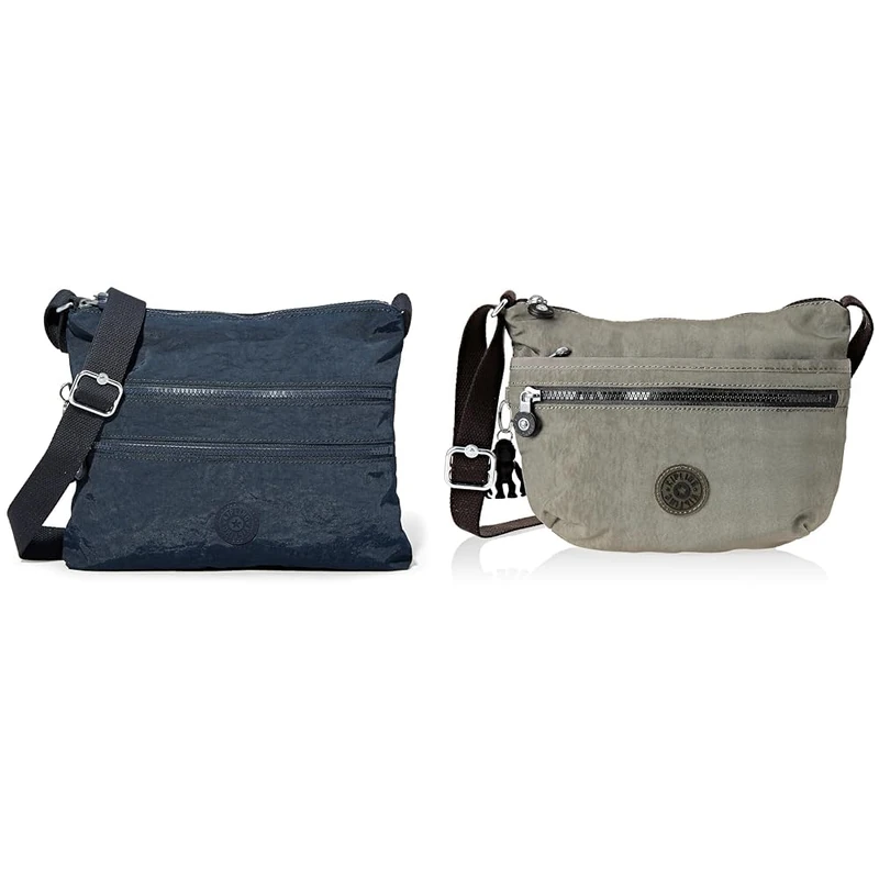 Kipling Women's Alvar Crossbody, Blue Blue 2, One Size Women's ARTO S Crossbody, Green Moss, One Size