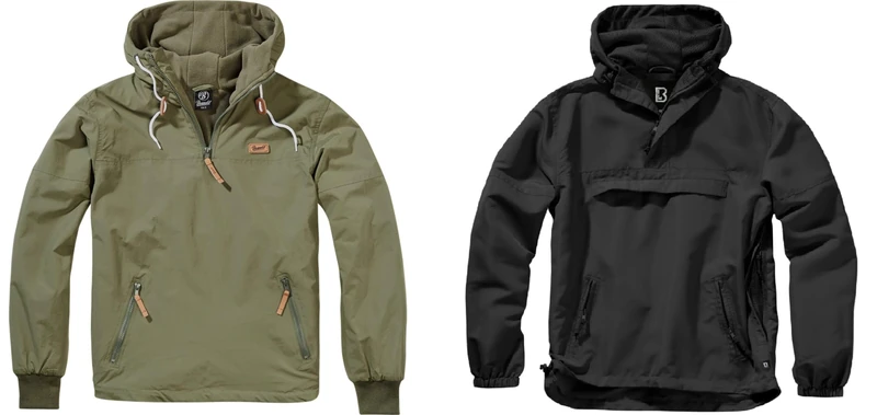 Brandit Luke Windbreaker Olive L + Summer windbreaker Black L
