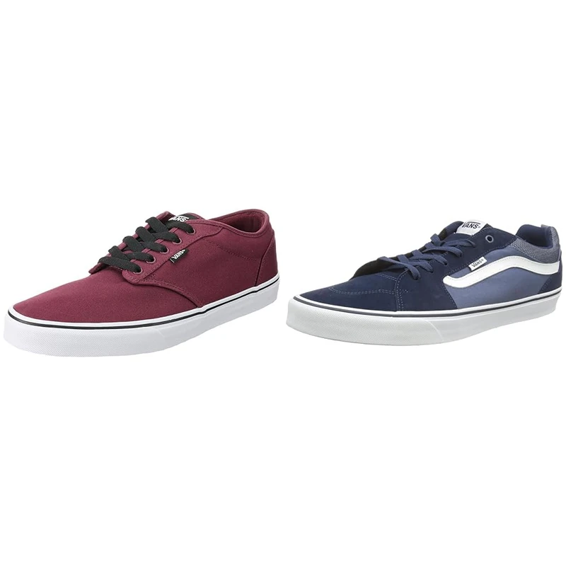 Vans Men's Filmore Suede/Canvas Sneaker, Suede Canvas, 11 UK Mn Atwood Canvas Oxblood