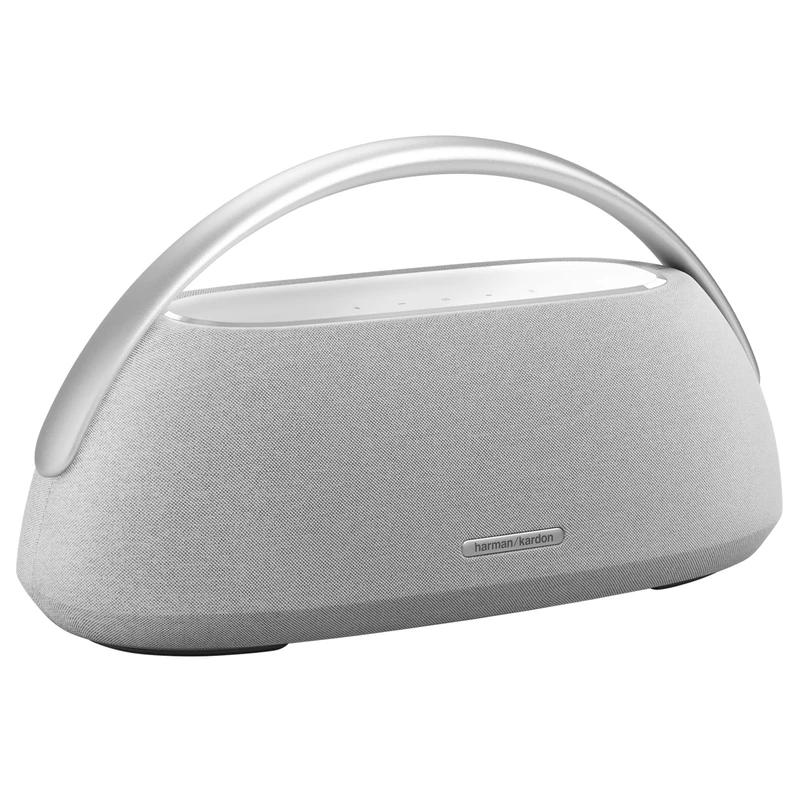 Harman Kardon Go + Play 3 Portable Bluetooth Speaker with 8-Hour Battery Life and Powerful Bass, Grey, EU Plug (Type C)