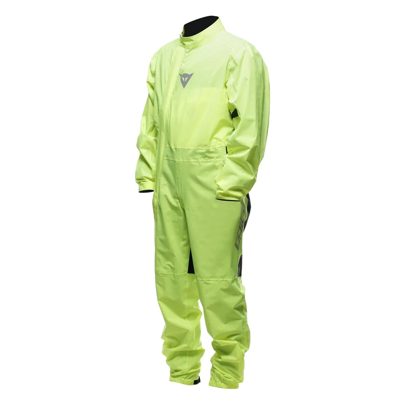 Dainese - Ultralight Rain Suit, Foldable Rain Suit for Motorcycles, Waterproof and Windproof, for Men and Women, Fluo Yellow, S