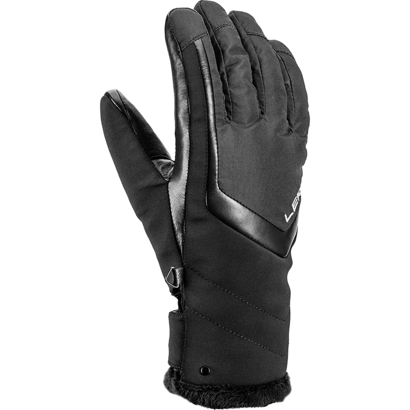 LEKI Women's Stella Gloves, Black, EU 8.5
