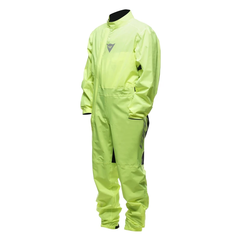 Dainese - Ultralight Rain Suit, Foldable Rain Suit for Motorcycles, Waterproof and Windproof, for Men and Women, Fluo Yellow, M
