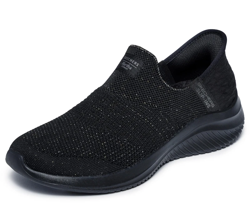 Skechers Women's Martha Stewart Ultra Flex 3.0 Neptune, Black, 2 UK