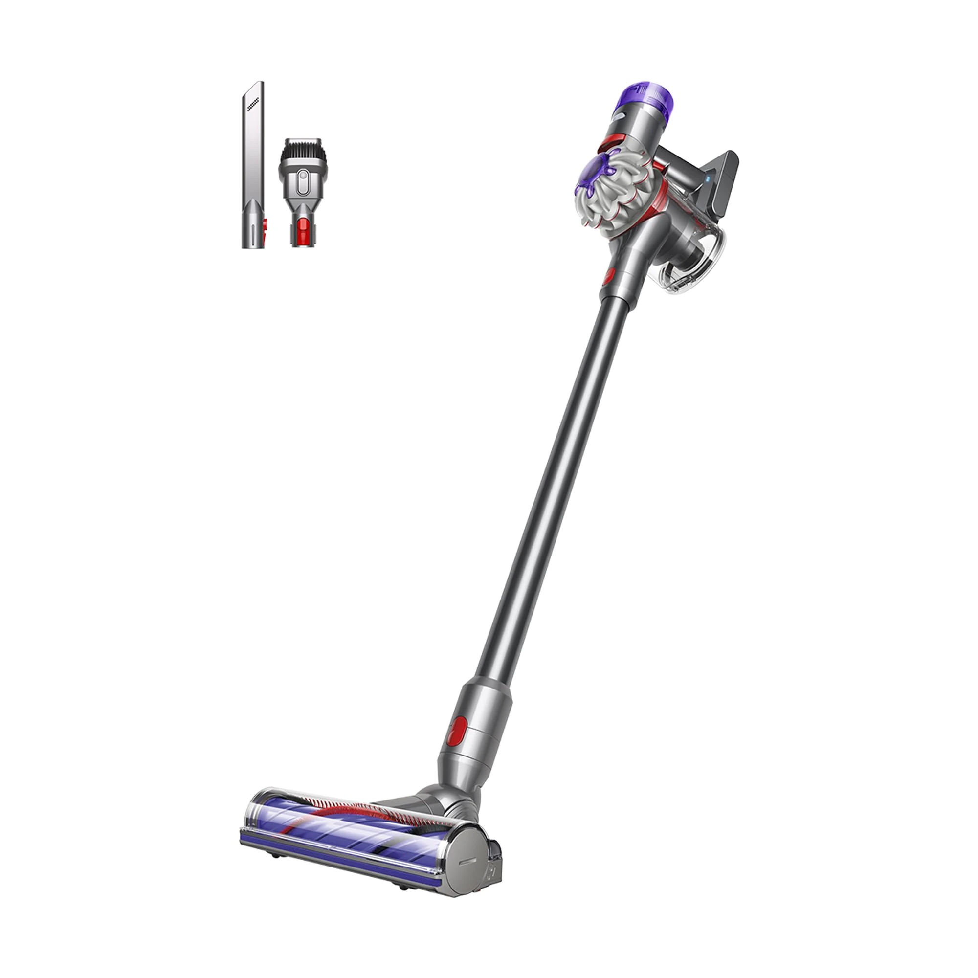 Dyson V8 446969-01 Cordless Vacuum Cleaner, Silver, Nickel