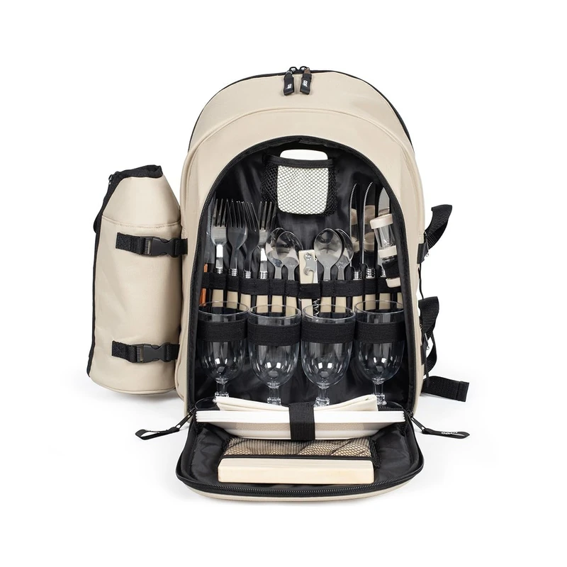 Livoo – 4 Person Picnic Backpack SE970C – 11L, 600D, 30 Accessories - Image 1