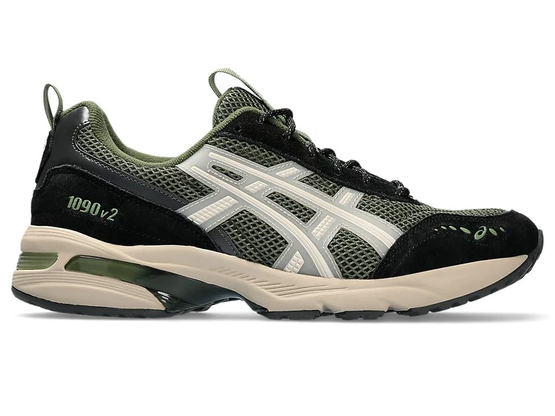 ASICS Men's GEL-1090v2 Sneaker, Forest Simply Taupe, 7.5 UK