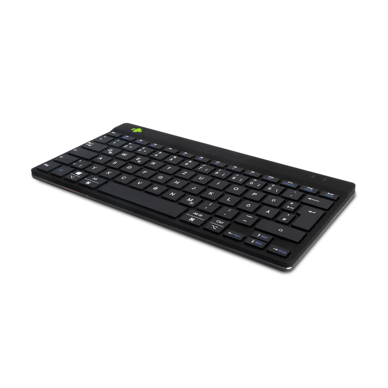 R-Go Tools Compact Break RGOCODEWLBL clavier Bluetooth QWERTZ Allemand Noir - Image 1