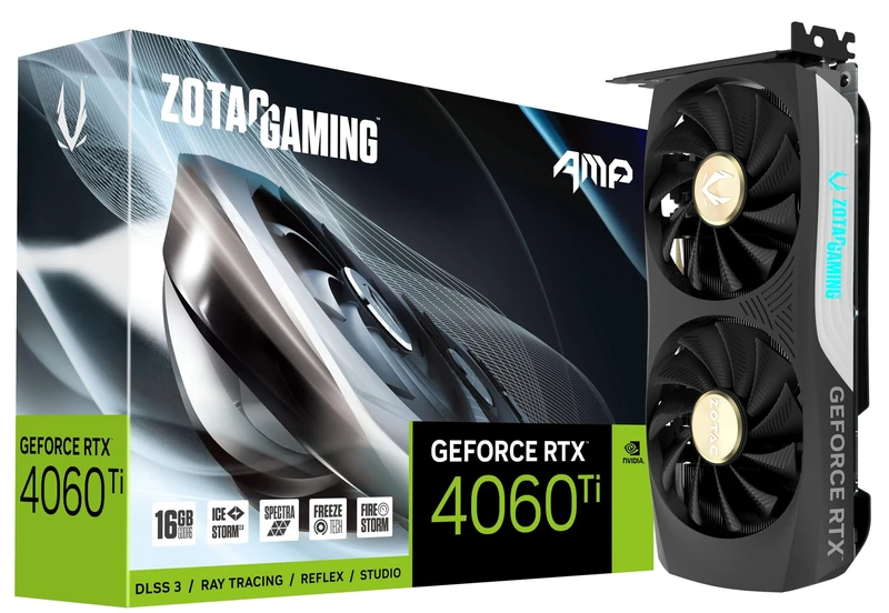 ZOTAC GAMING GeForce RTX 4060Ti AMP 16Go