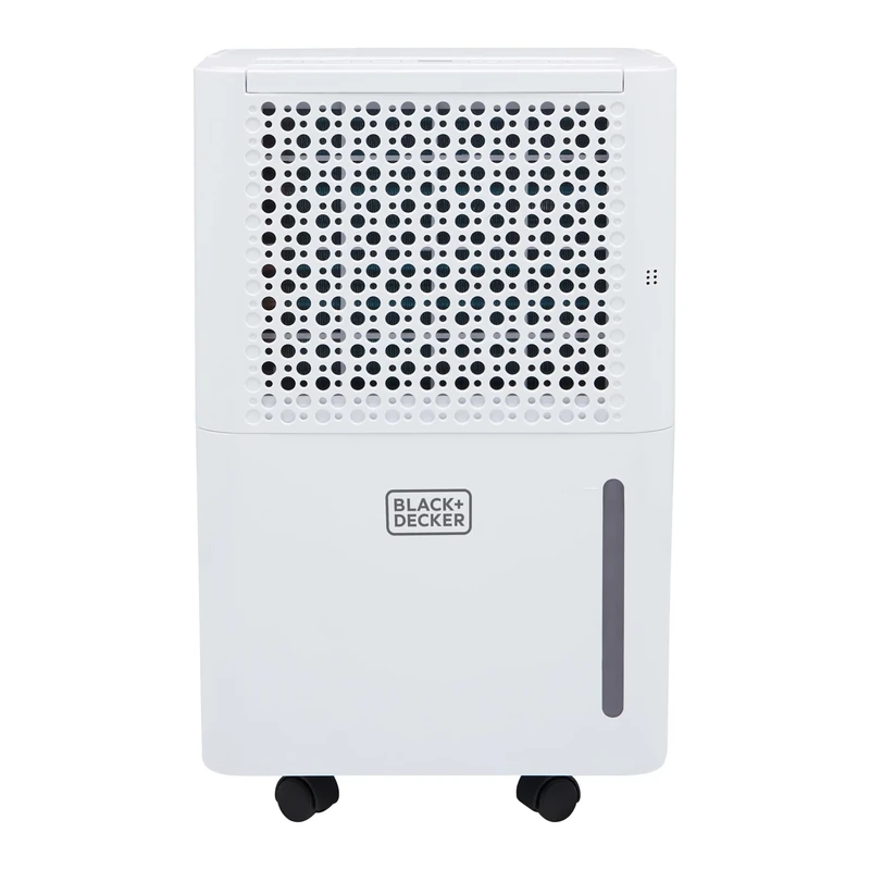BLACK+DECKER BXEH60016GB 12L Smart Dehumidifier & Ionizer, 4 Modes, Quiet, 2.1L Water Tank, 24 Hour Timer, White