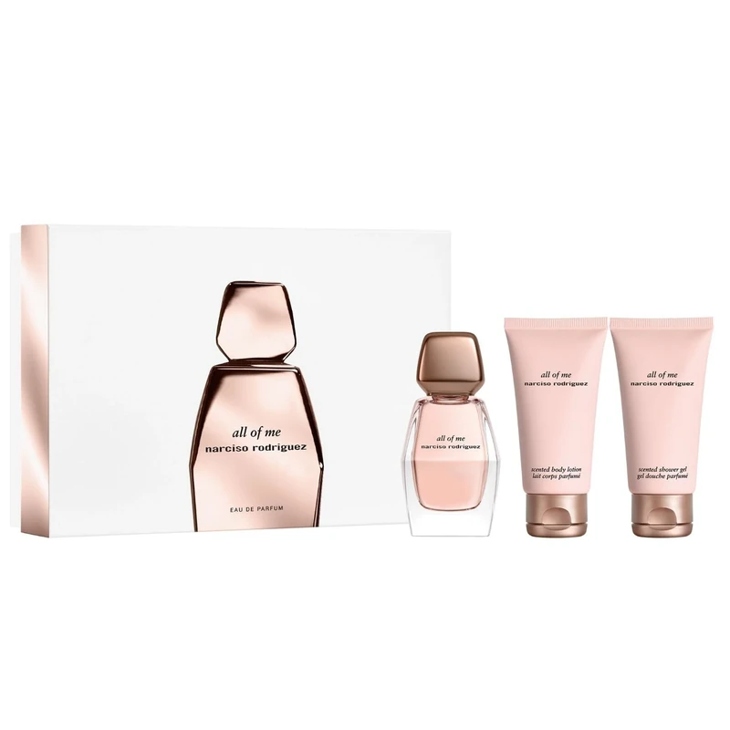 NARCISO RODRIGUEZ All Of Me Set (EDP 50ml + Body Lotion 50ml + Shower Gel 50ml)