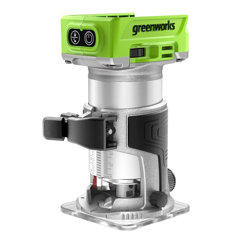 Greenworks 24V Brushless Compact Router, Tool-Only (Battery and Charger Sold Separately)