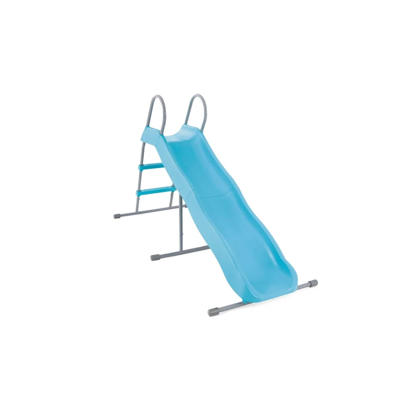 Intex 44106 Children's Garden Slide Steel and Plastic, Blue, 196 x 84 x 119 cm