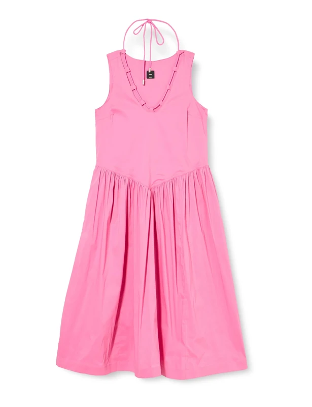 Pinko Women's Anonymous Tecno Poplin Dress Cocktail, O21_Wild Lilac, XXS