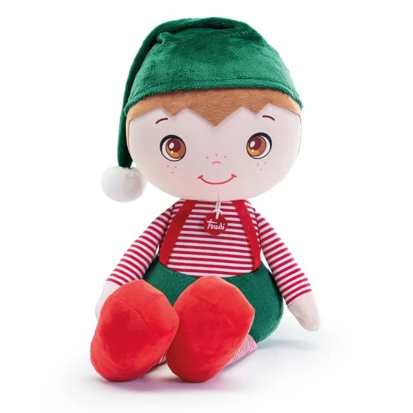 Trudi Rag Doll Elf Rudy Elf Plush Stuffed Doll Children 21 x 68 x 24 cm XXL Christmas Model 29090