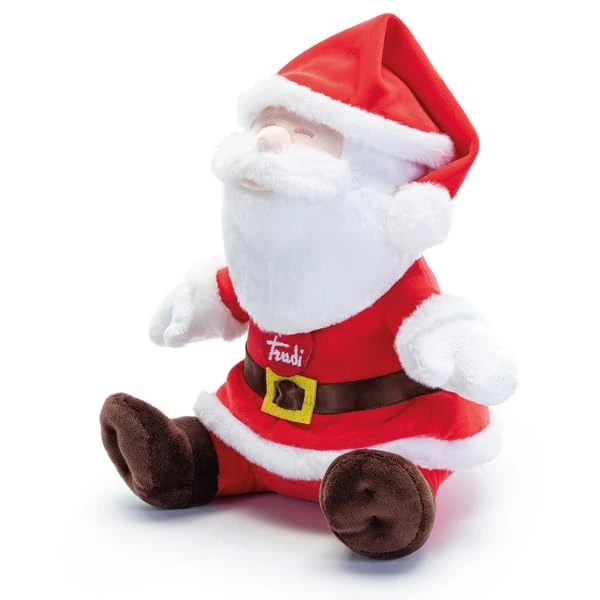 Trudi Santa Claus Sitting Santa Claus Doll Plush Stuffed Doll Saint Nicholas Gift 28 x 32 x 25 cm Size XL Christmas Model 29629