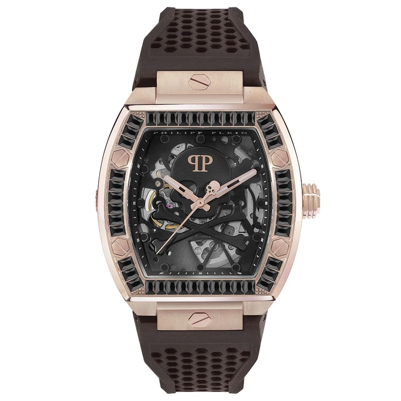Philipp Plein Men The USDKeleton Automatic Analogue Watch