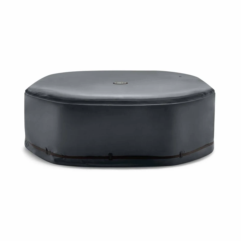 Intex 28536 - Solar Thermal Cover for PureSpa Octagonal, 4 Seater, Energy Efficient, Black