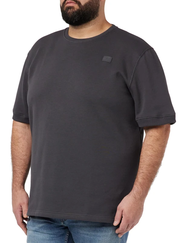Alpha Industries X-Fit Label T Shirt for Men Vintage Grey