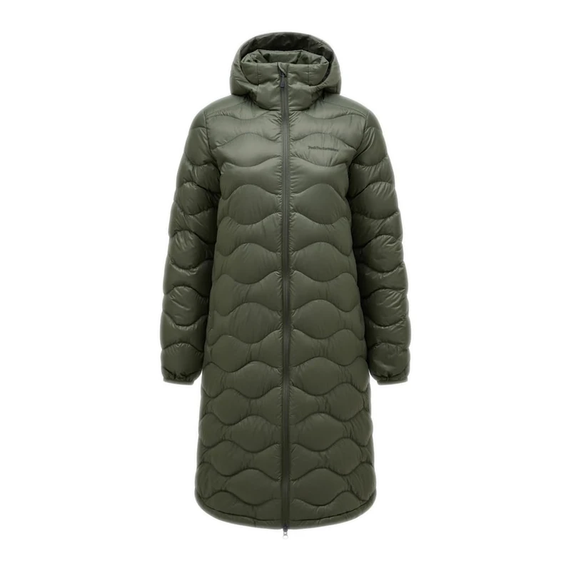 Peak Performance Unisex Kid's X Parka, Pine Needle/Olive Extreme, M