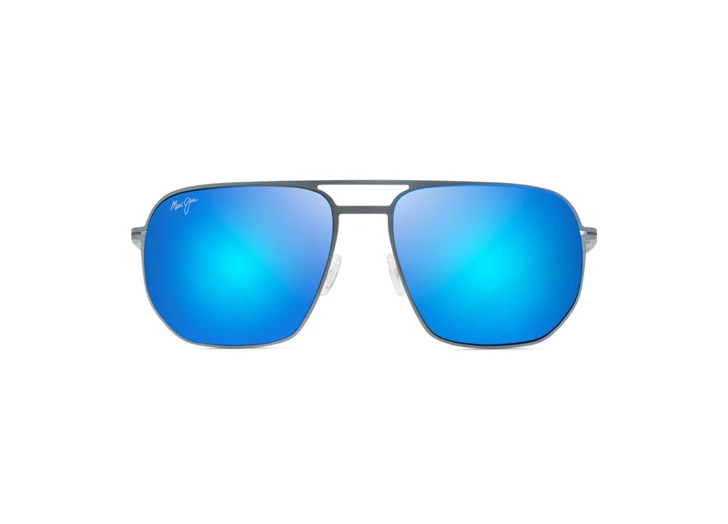 Maui Jim Unisex Sharks Cove Sunglasses, Blue Hawaii Shark's Cove, 55/18/145