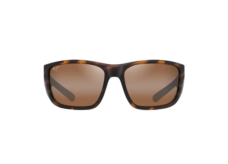 Maui Jim Unisex Amberjack Sunglasses, Hcl Amberjack Matte Torto, 60/18/128