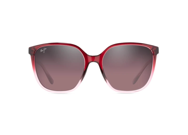 Maui Jim Unisex Good Fun Sunglasses Raspberry Fade 57/19/145, raspberry fade, 57/19/145