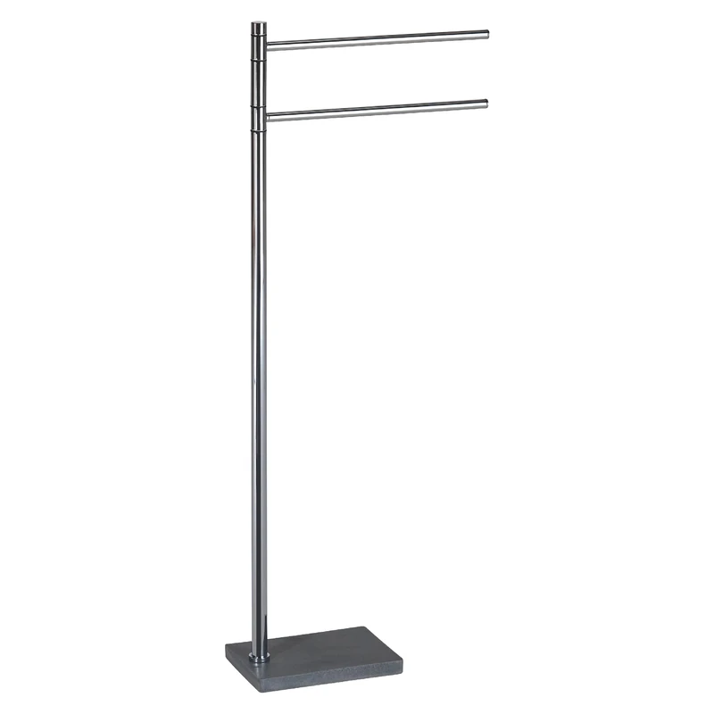 Gedy Trilly Towel Rail Chrome - Grey
