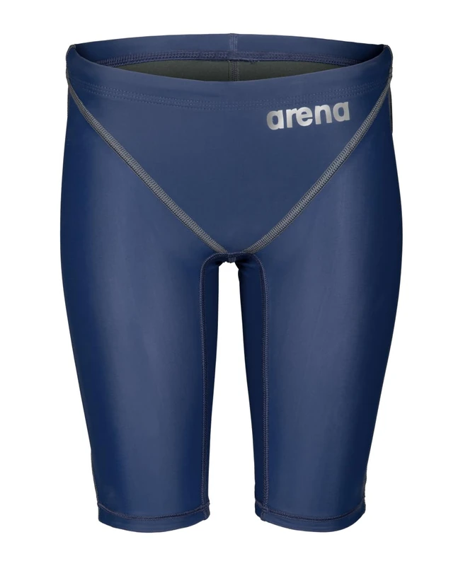 ARENA Powerskin ST Next Boys' Jammer, FINA Approved Racing Swimsuit, Boys' Recycled Fabric Swimsuit, Lined Jammer Blue