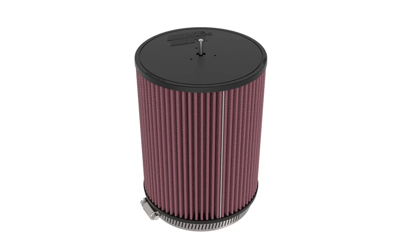 K&N Universal Round Air Filter 140mm flange, 178mm outside diameter, 229mm height with stud (RC-3150)