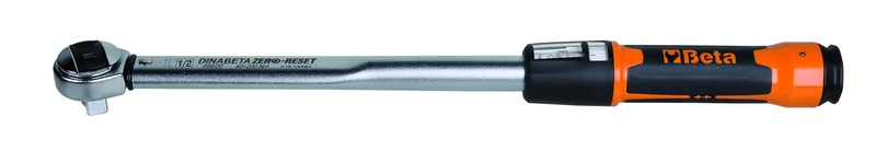 Beta 666 LBF. FT/2 - Zero Reset Torque Wrench 4-18 lb-ft, 72° Tooth Ratchet, Dual Scale lb-ft/Nm - Professional Precision Tool