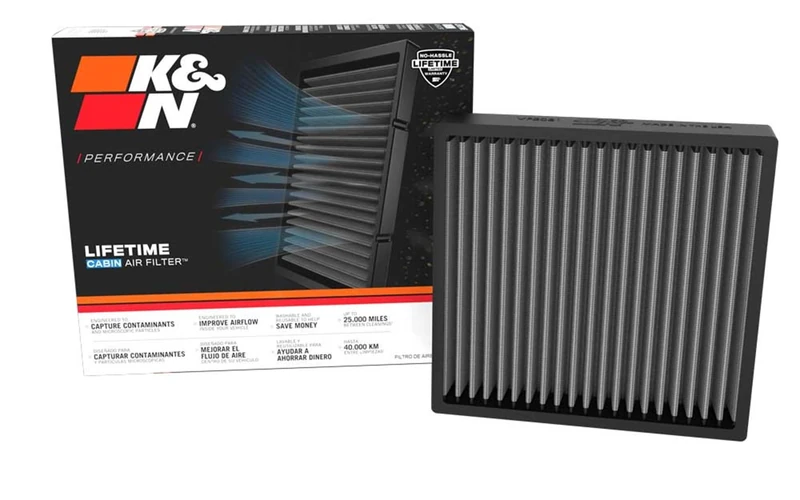 K&N Cabin Air filter compatible with Land Rover Discovery & Defender 2023- (VF2081)