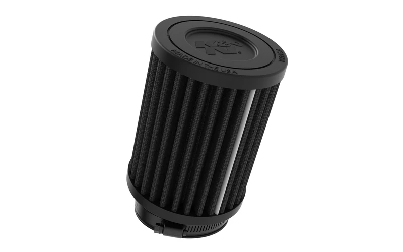 K&N Black Universal Dryflow Round Air Filter 48mm flange, 10 degree angle, 76mm outside diameter, 102mm height (RU-3130HBK)