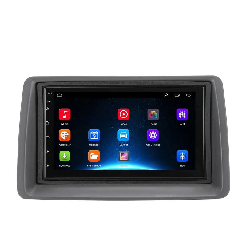 Car Stereo, 7 Inch Touch Screen WiFi GPS Navigation Android 12 Wireless Smartphone Connectivity, Auto Multimedia System for Compact Cars 2003-2012 Drivers Families Road Trips Daily - Image 1