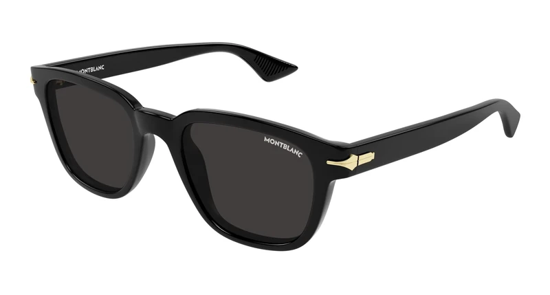 MONTBLANC MB0302S Black/Dark Grey 51/21/145 men Sunglasses