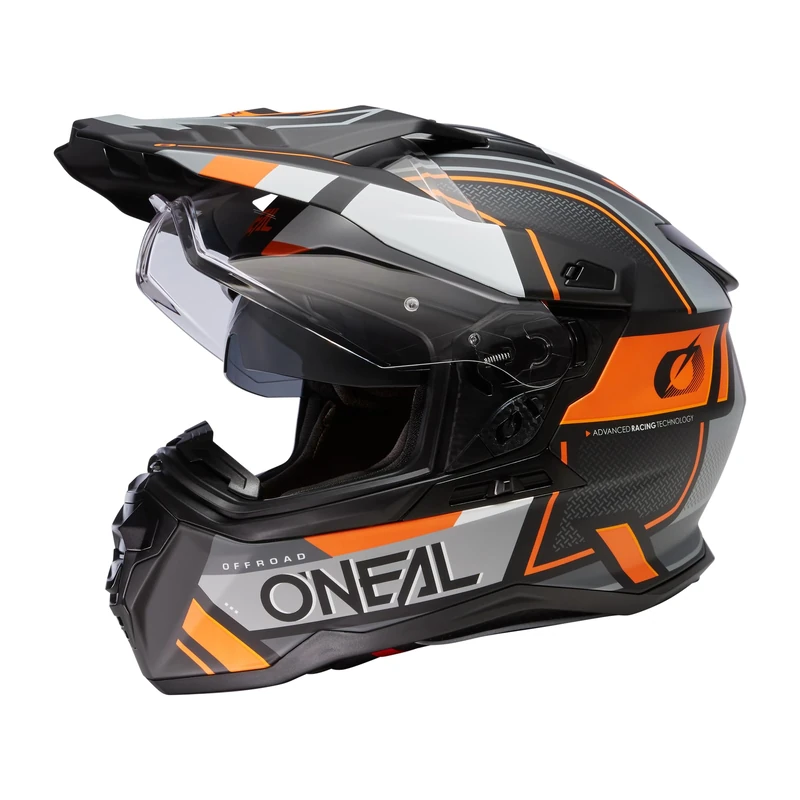 O'Neal Unisex Adult Helmet, Black/Grey/Red, S
