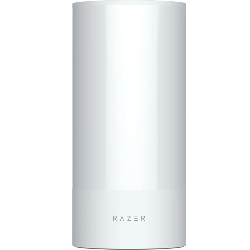 Razer Aether Smart Lamp - RGB LED Lamp for Smart Homes (Omnidirectional Lighting, Powered by Chroma RGB, Matter Compatible, Works with Razer Game Room App) White